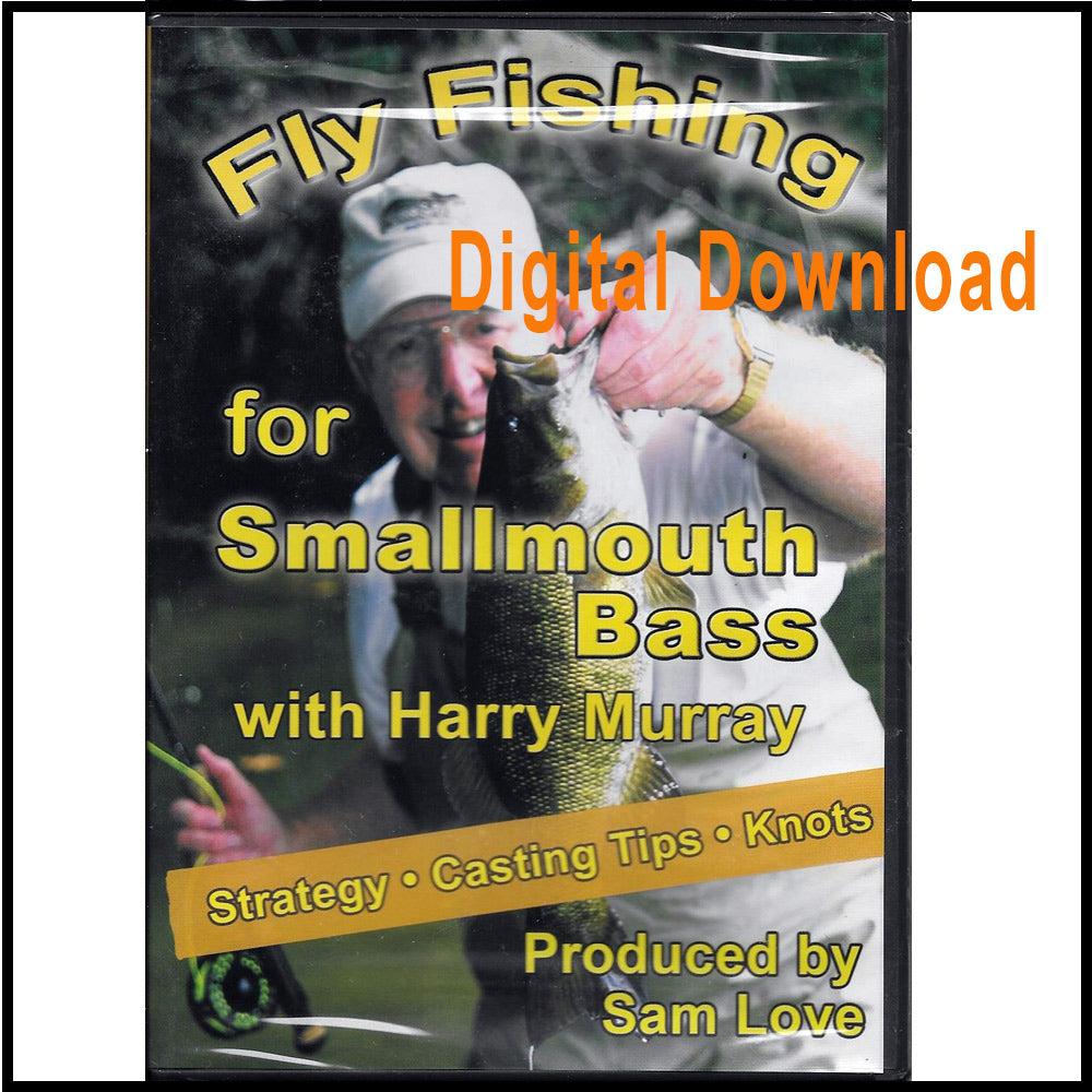 Fly Fishing for Smallmouth Bass DVD-Murrays Fly Shop – Murray's Fly Shop