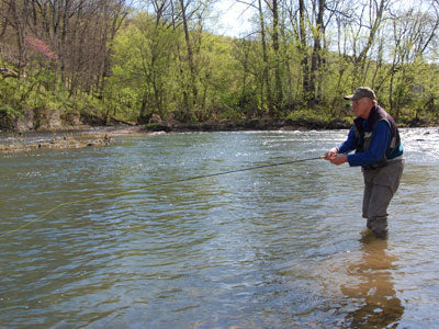 Stocked Trout Streams Fly Fishing Report - March 23, 2019