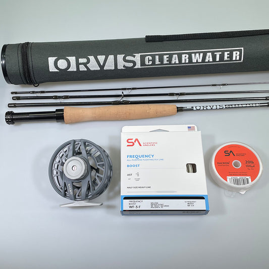 Orvis Clearwater 763-4 Fly Rod & Reel outfit