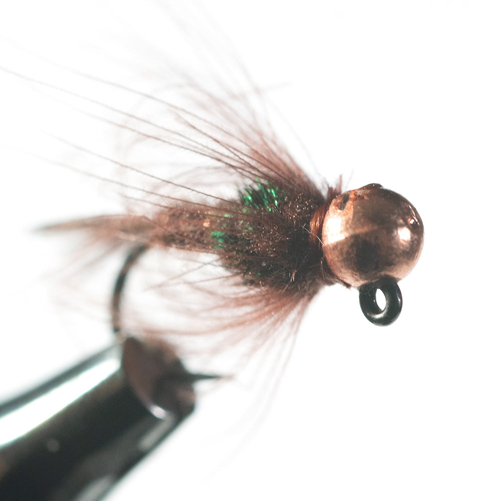 Tungsten Pheasant Tail Nymph Soft Hackle, Barbed or Barbless Hooks