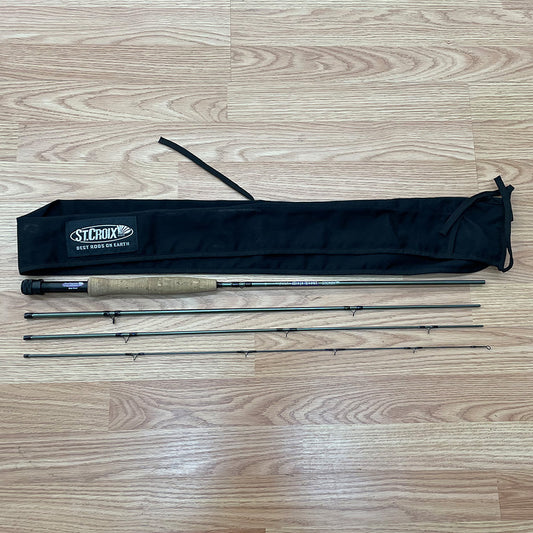 USED St. Croix Mojo Trout 8ft 4wt fly rod -273