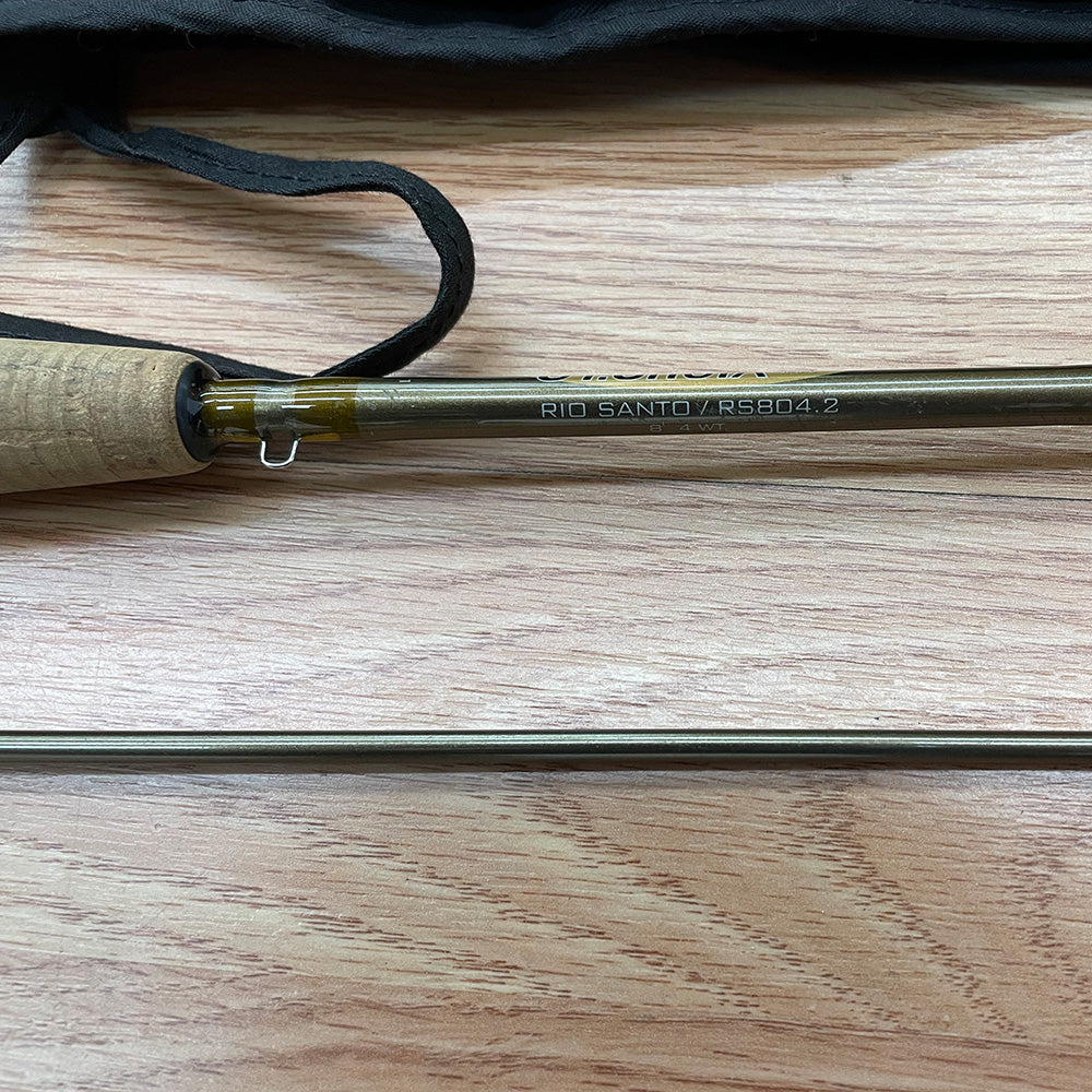 USED St. Croix Rio Santo 804-2 Fly rod #741