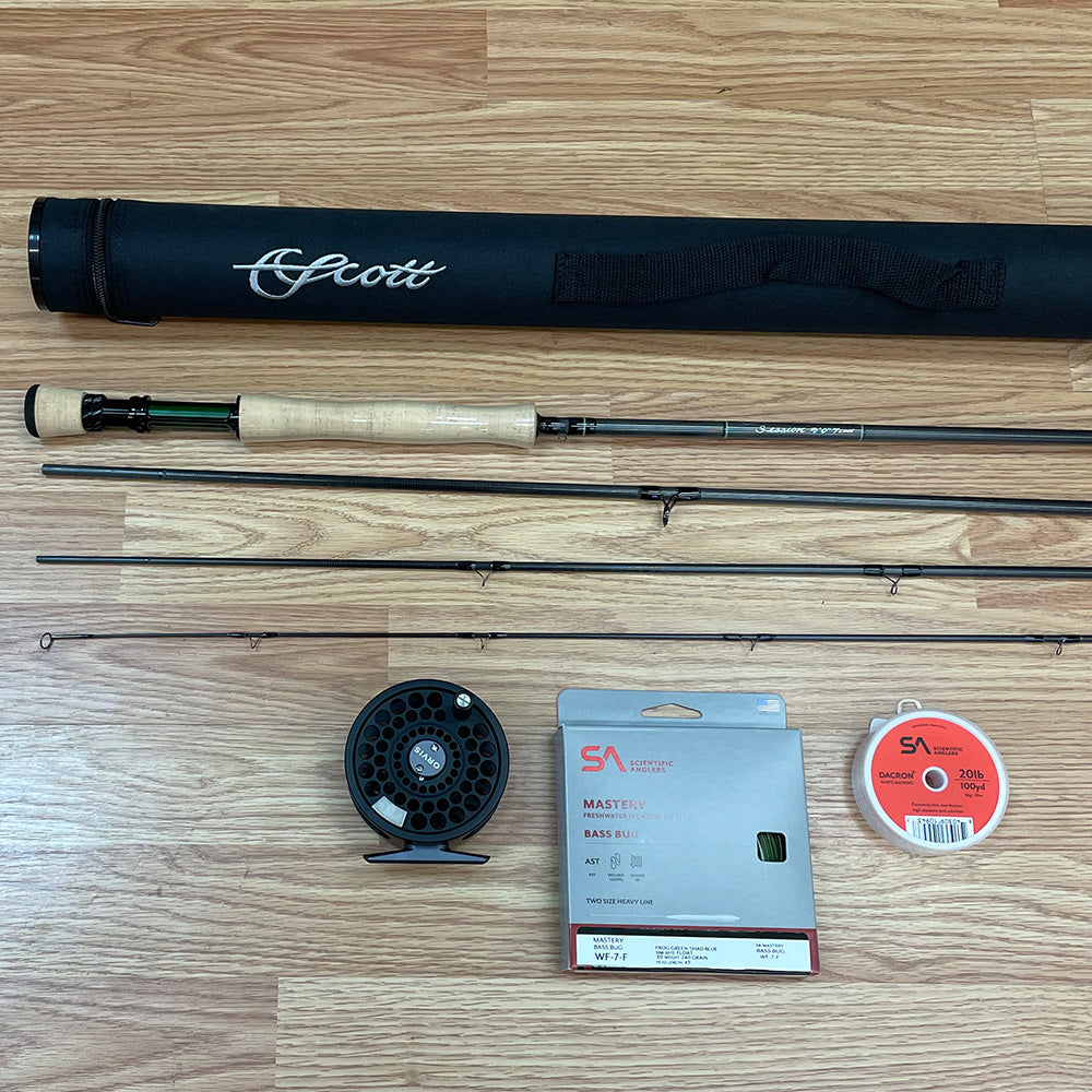 Scott Session 907-4 Fly Rod and Reel Outfit