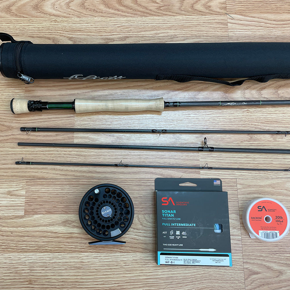 Scott Session 908-4 Fly Rod and Reel Outfit