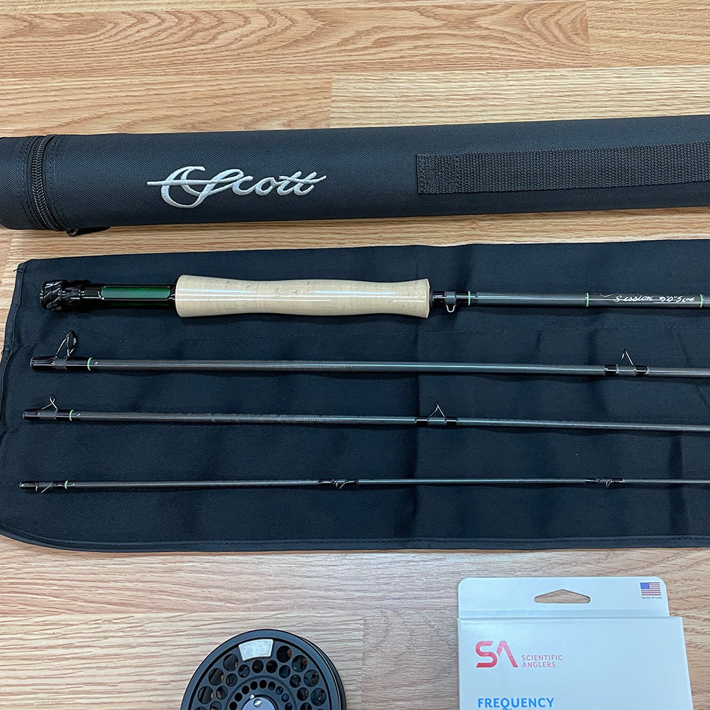 Scott Session 905-4 Fly Rod and Reel Outfit