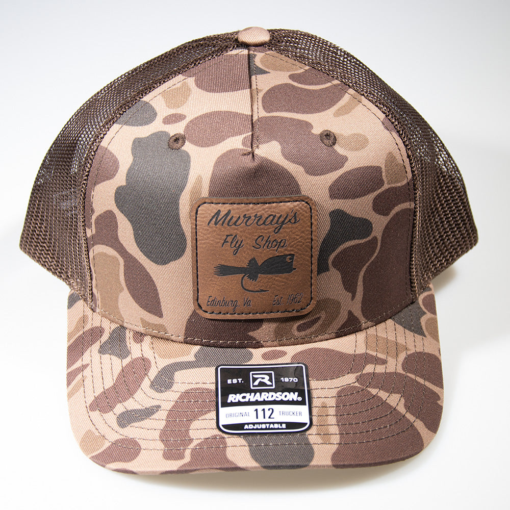 MFS Trucker 112 Hat w Leather Patch