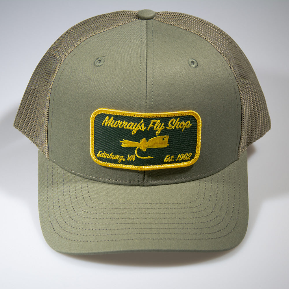 Murray's Trucker 112 Popper Hat in Loden