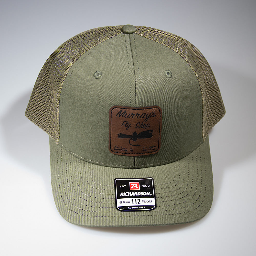 MFS Trucker 112 Hat w Leather Patch