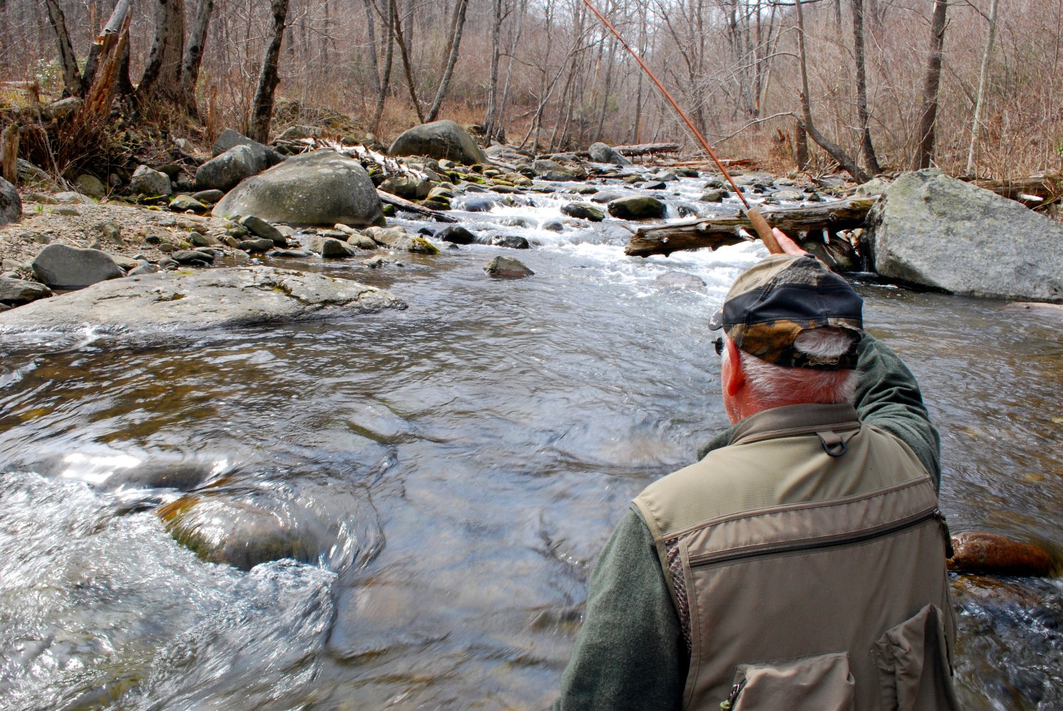 Load video: This video shows an overview of our Smallmouth Bass Full Day On-the-Stream Fly Fishing Schools - many scenes are taken from the river where the majority of the time in these schools is spent