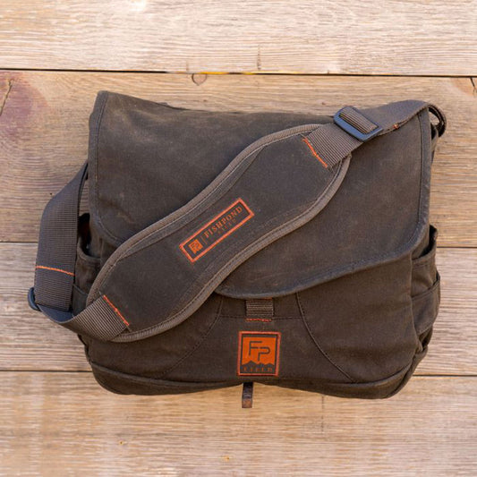 Fishpond Lodgepole Waxed Cotton Satchel - Fly Fishing - Murray's Fly Shop