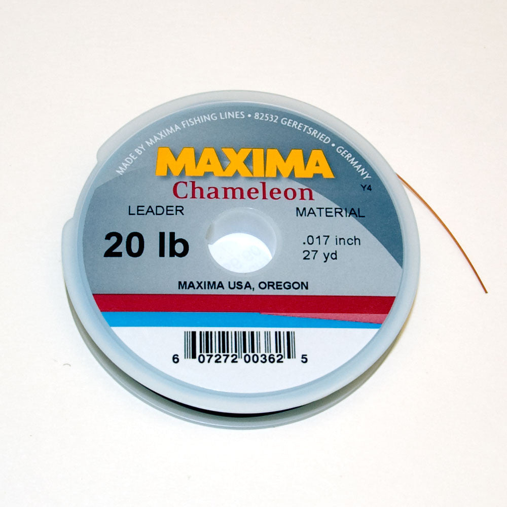 Maxima Chameleon Butt Knotless Tapered Leader 1X 9ft – Tangled